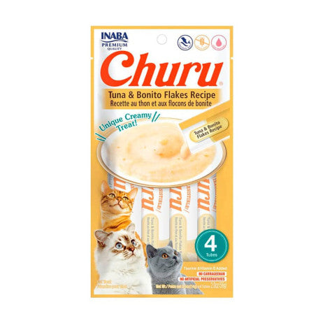 INABA CHURU ATUN CON HOJUELAS BONITO 56 G