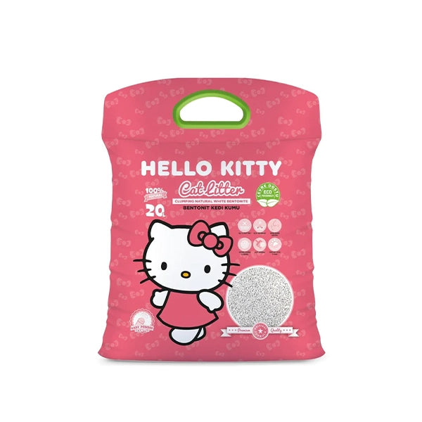 Hello Kitty Baby Powder Scented Cat Litter 20L