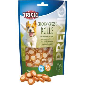 Trixie Premio Chicken Cheese Rolls Dogs 100g