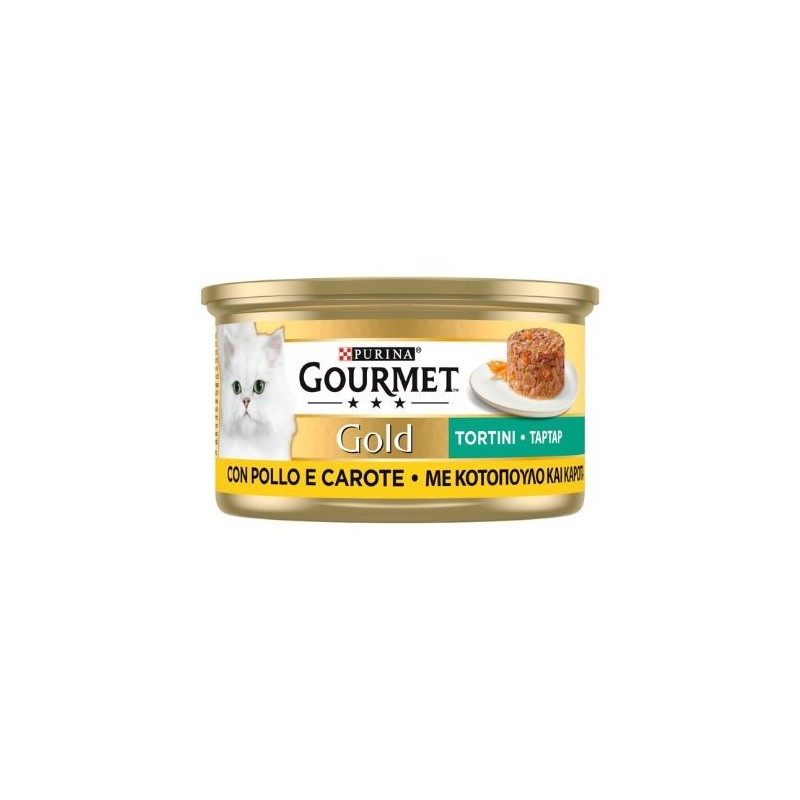 Purina Gourmet Gold Adult Cat Food with Chicken & Carrots 85g