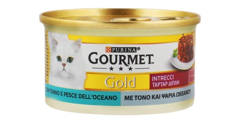 Purina Gourmet Gold Adult Cat Food with Tuna & Ocean Fish 85g