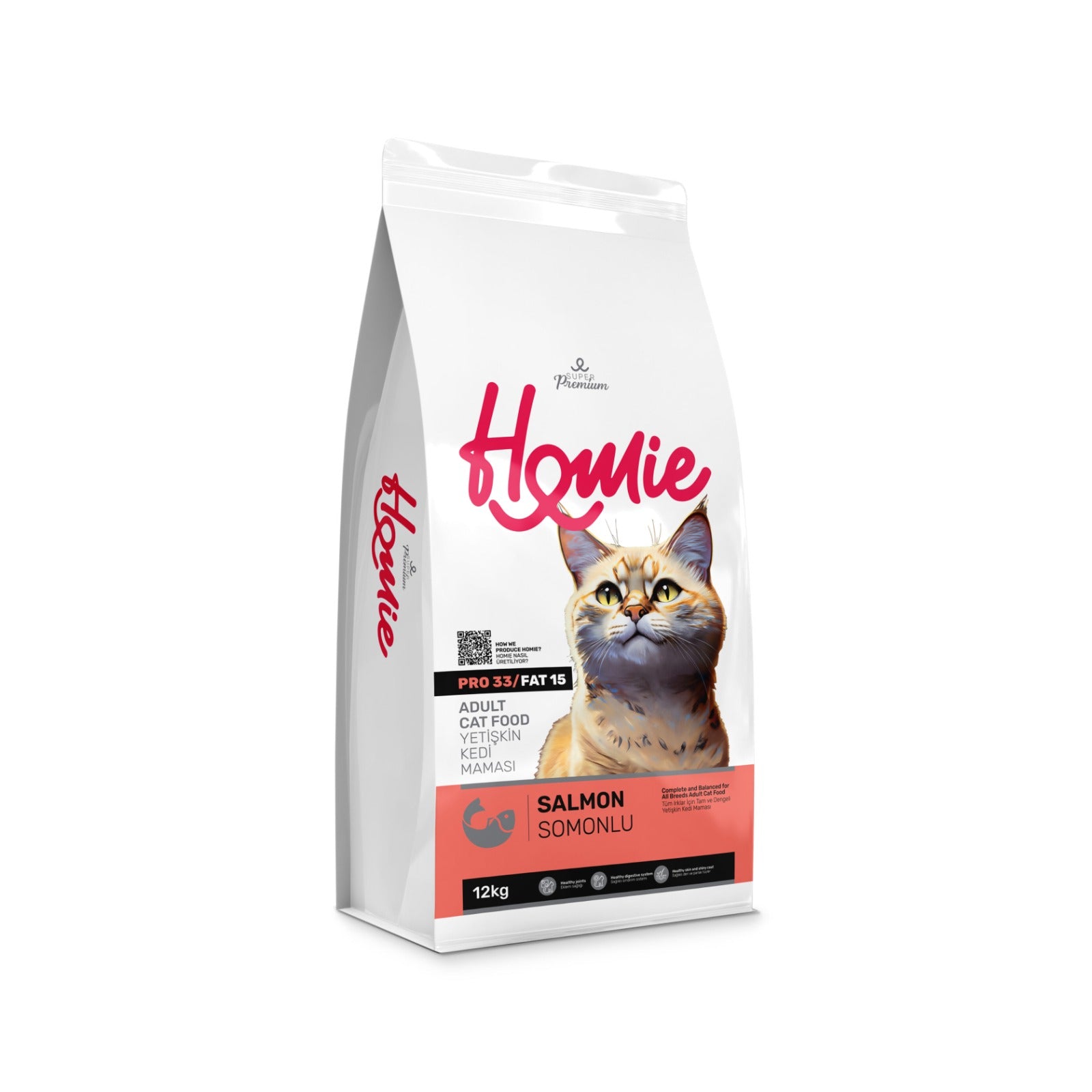 Homie super premium adult salmon 3.75 kg