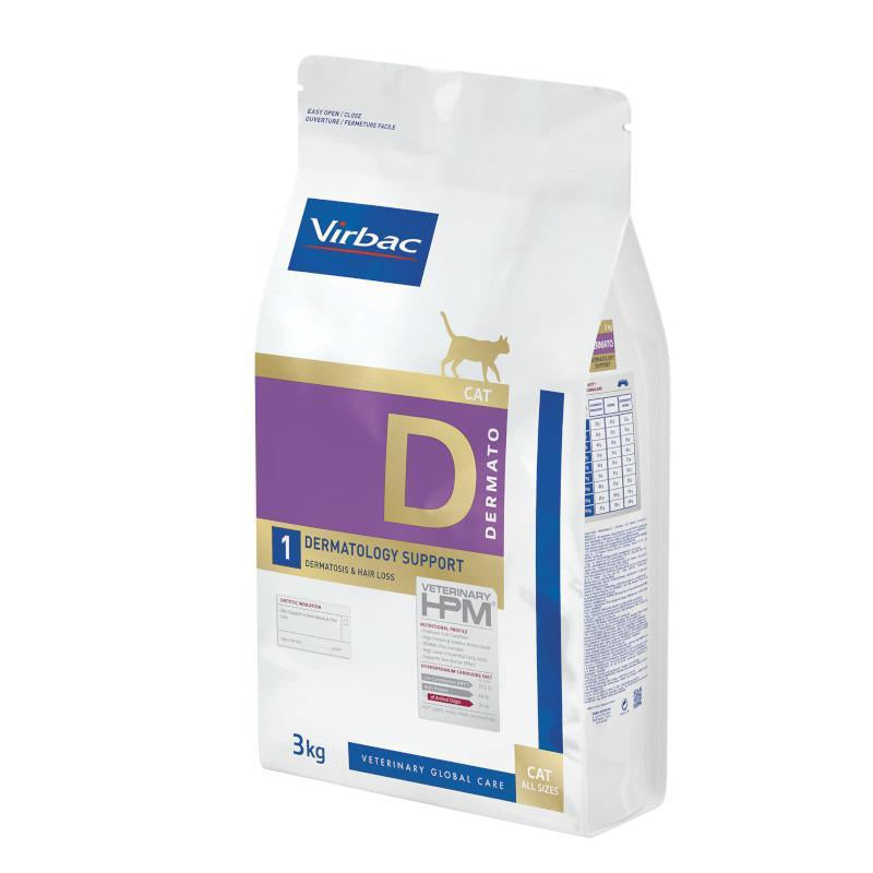 VirbacÂ® Dermatosis Cat Dry Food Dermatology Support 3kg