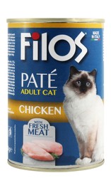 Filos Pate with Chicken- wet cat food 400g