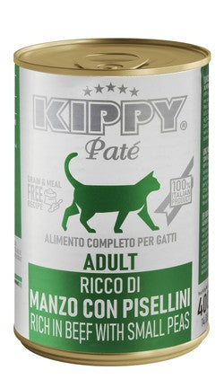 Kippy Pate Beef&Peas Adult Cat 400g