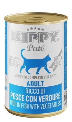 Kippy Pate Fish&Veg  Adult Cat 400g