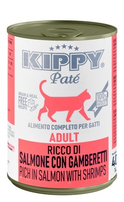 Kippy Pate Salmon&Shrimps Adult Cat 400g