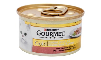 Purina Gourmet Gold Salmon Chicken Wet Cat Food 85g