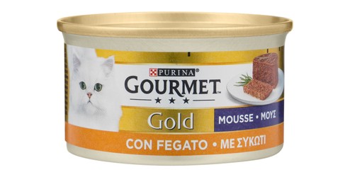 Purina Gourmet Gold Adult Cat Food with Mousse and Liver 85g