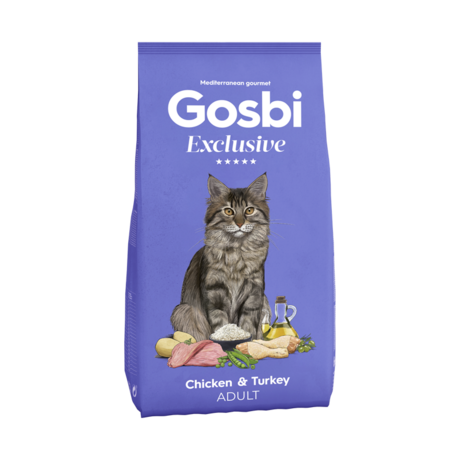 Gosbi Exclusive Cat Chicken&Turkey Adult Cats 6kg