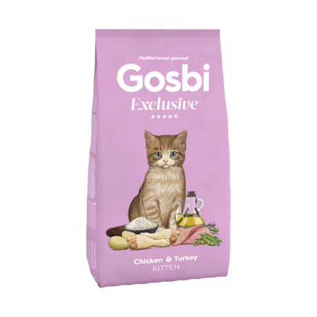 Gosbi Exclusive Chicken&Turkey Kitten Cats 1.5kg