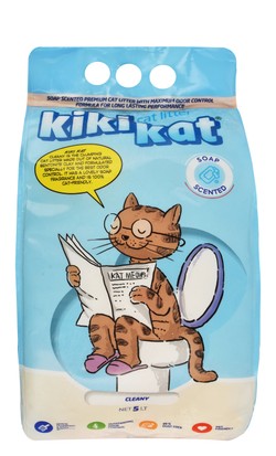 KikiKat Cat Litter Cleany 5L