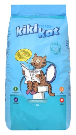 KikiKat Cat Litter Mountain Fresh 20L