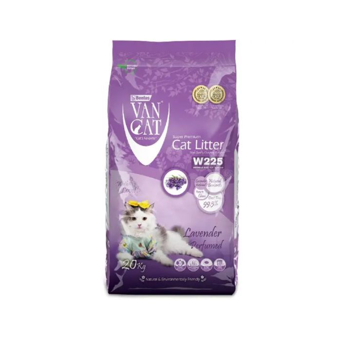 VanCat Cat Litter - Lavender 20kg