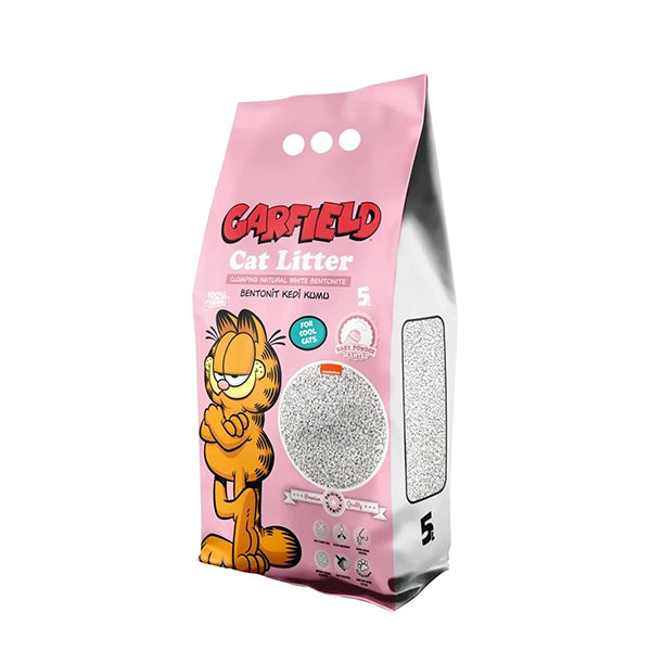 Garfield Litter Clumping With baby Powder 5L
