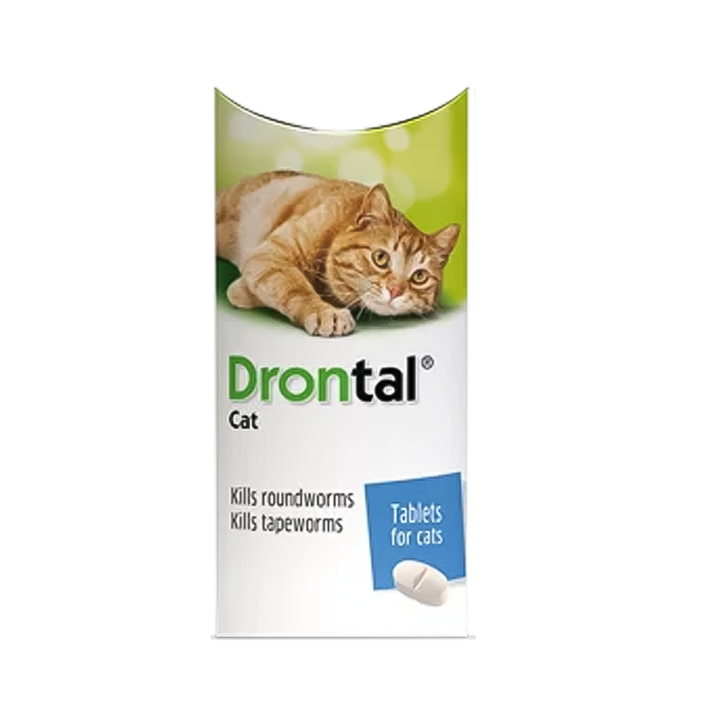Drontal For Cats Tasty Bone Worming (one tablet)