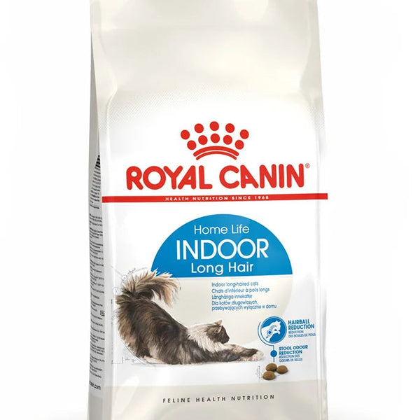 Shop Royal Canin Indoor Long Hair 400g Hairball Indoor