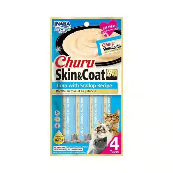 Inaba Churu Skin Coat Tuna Scallop 56g