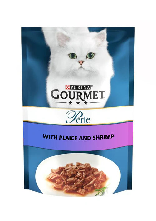 PURINA GOURMET Perle With Plaice and Shrimp 85g