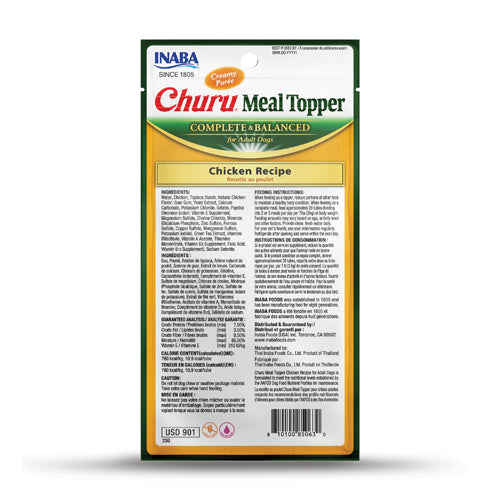 CHURU MEAL TOPPER
Chicken Recipe