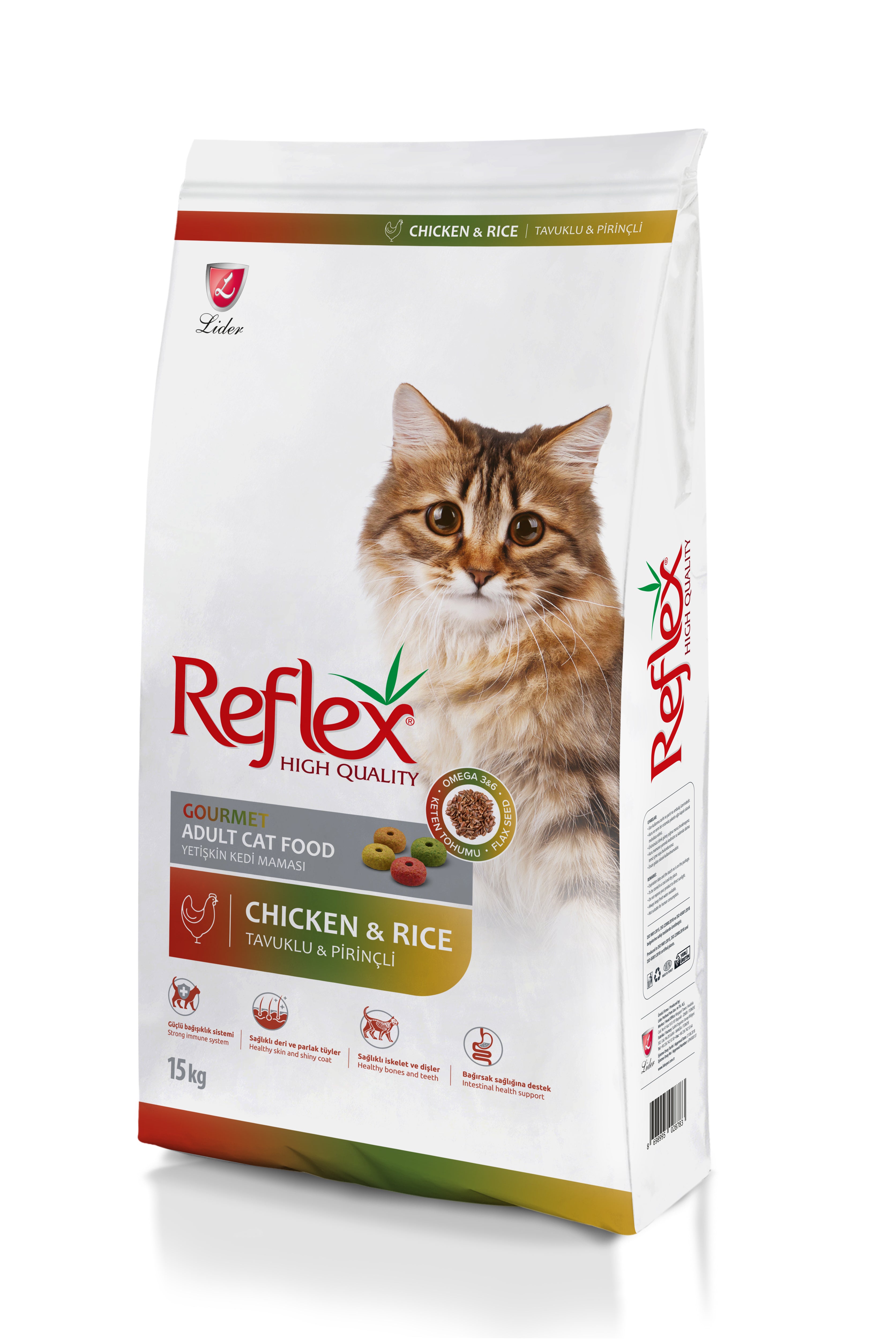 REFLEX CHICKEN GOURMET 15KG