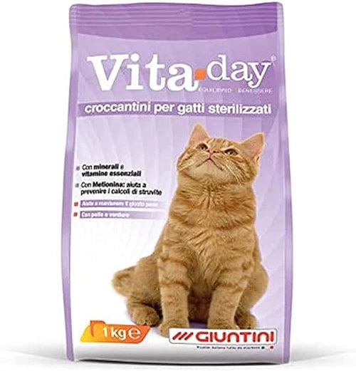 Vita Day Croccantini Sterilized Cat Food 10kg