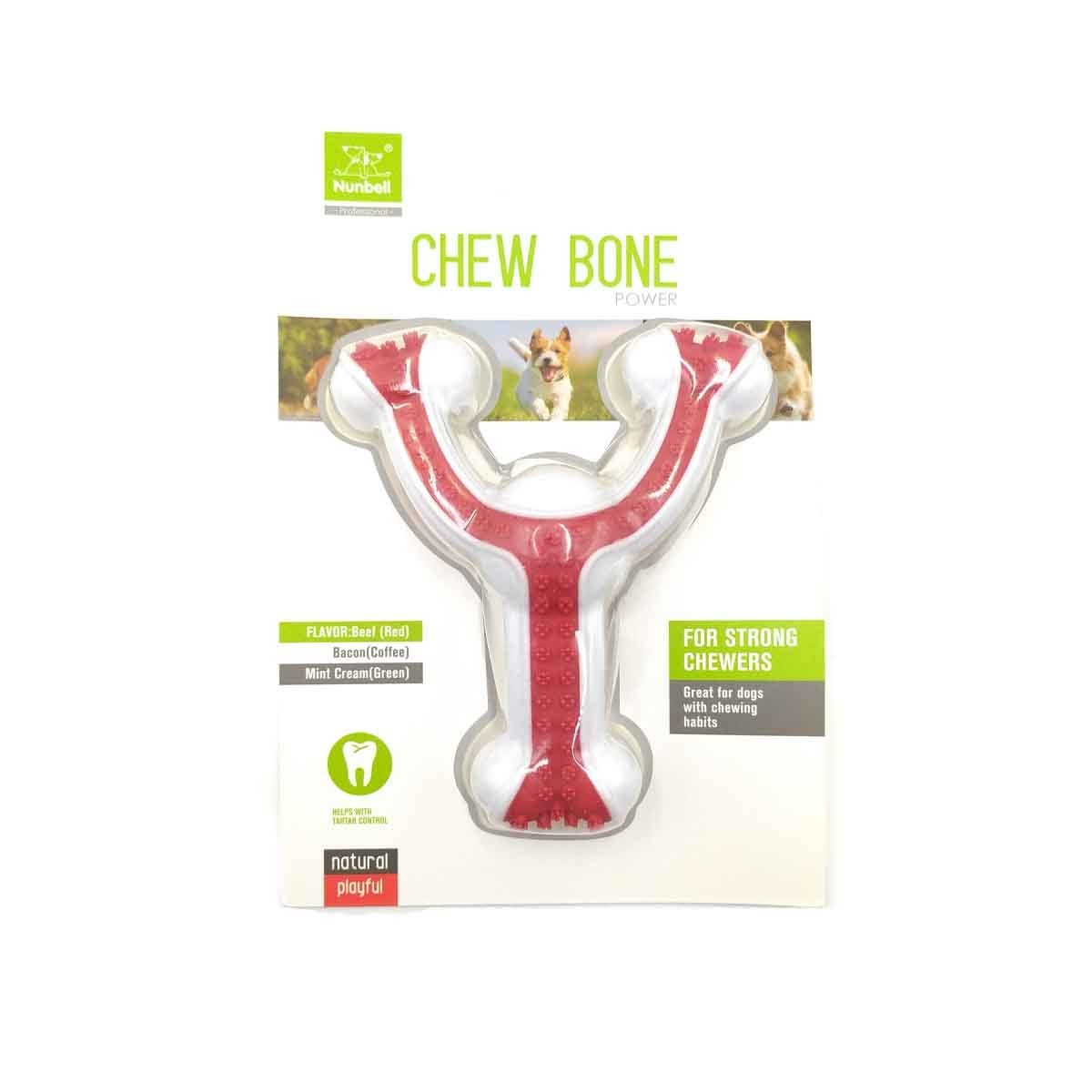Nunbell Power Chew Bone For large Dogs Red DB35184