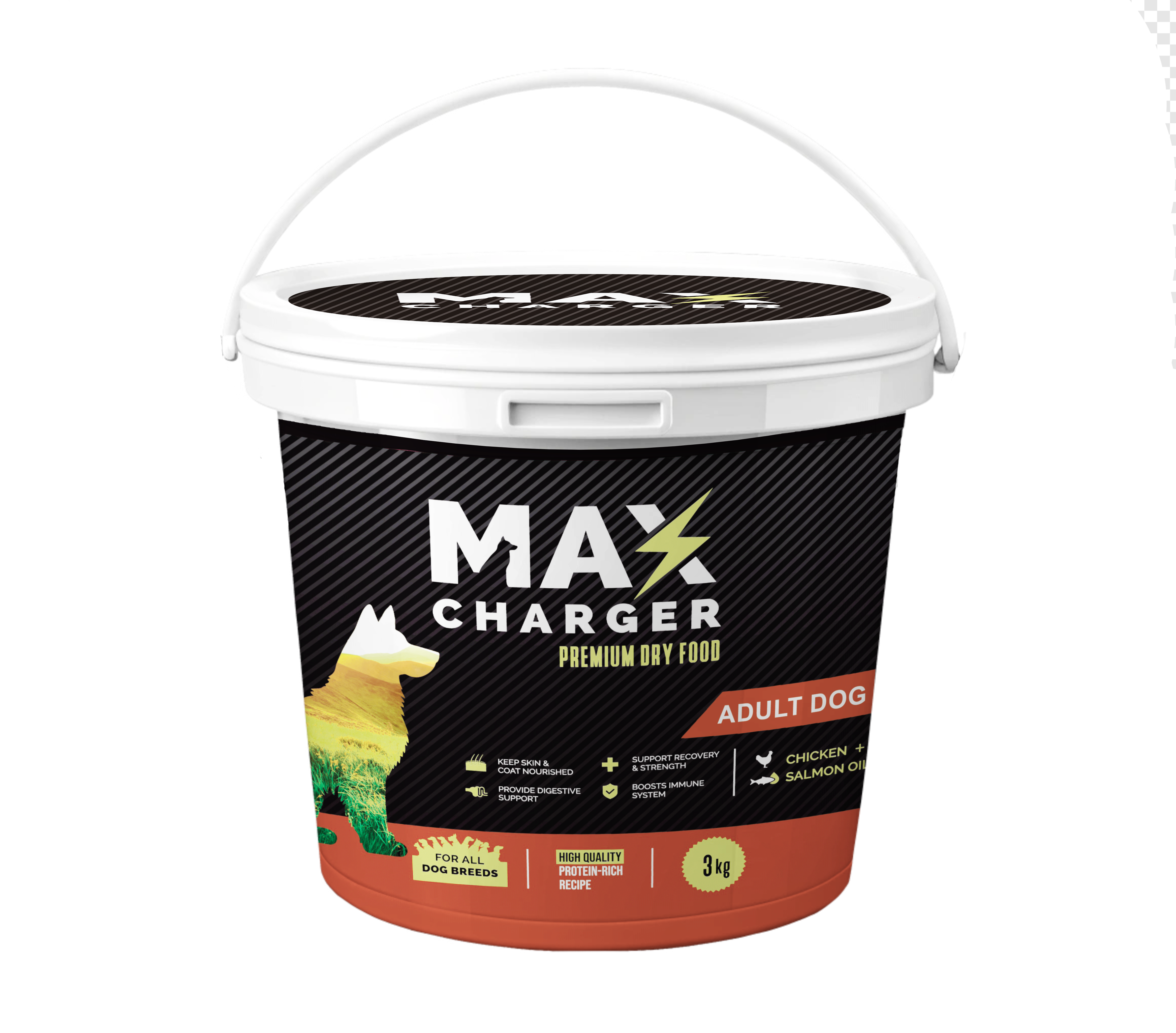 Max charger adult dog 3kg