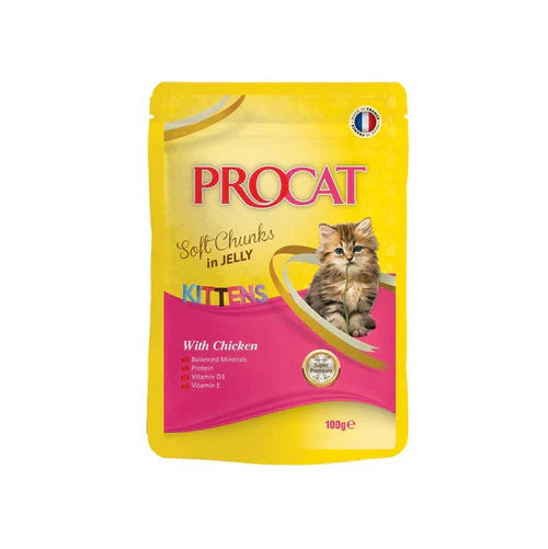 Procat Kitten With Chicken In Jelly 100 g