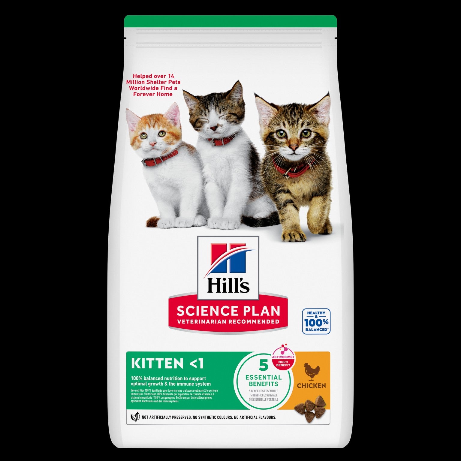 Hill’s Science Plan kitten food with chicken 3kg