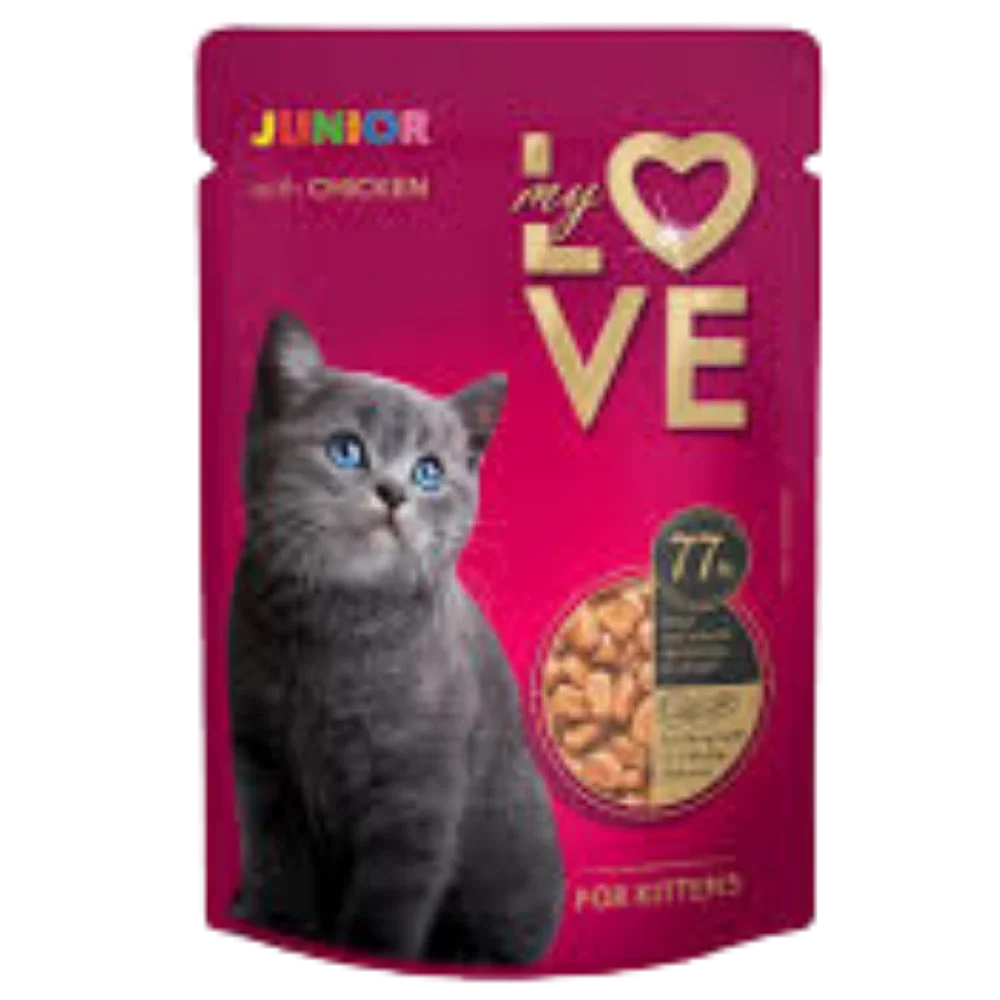 My Love Wet Food For Kitten With Chicken 85g