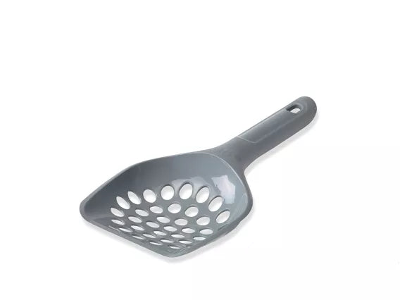 Savic Macro Cool Grey - Litter Scoop for Coarse Clumping Cat Litter
