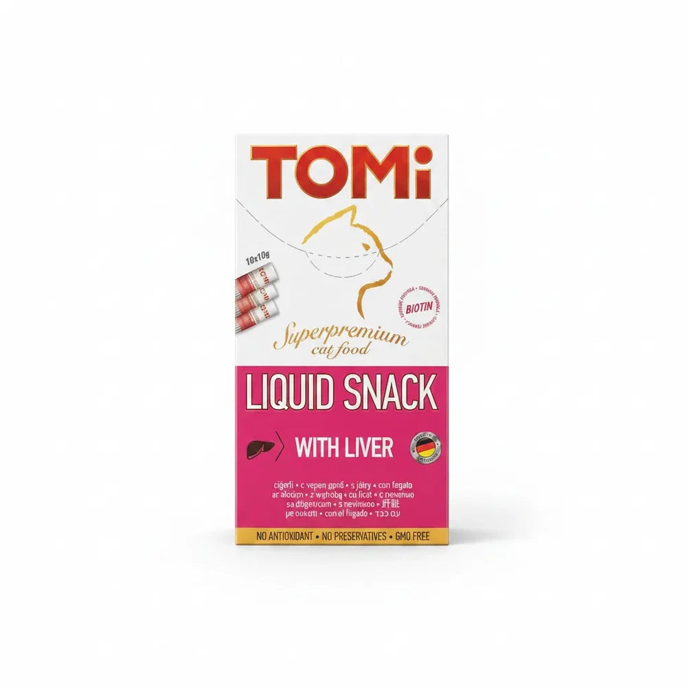 Tomi Liquid snack with liver 10*10g