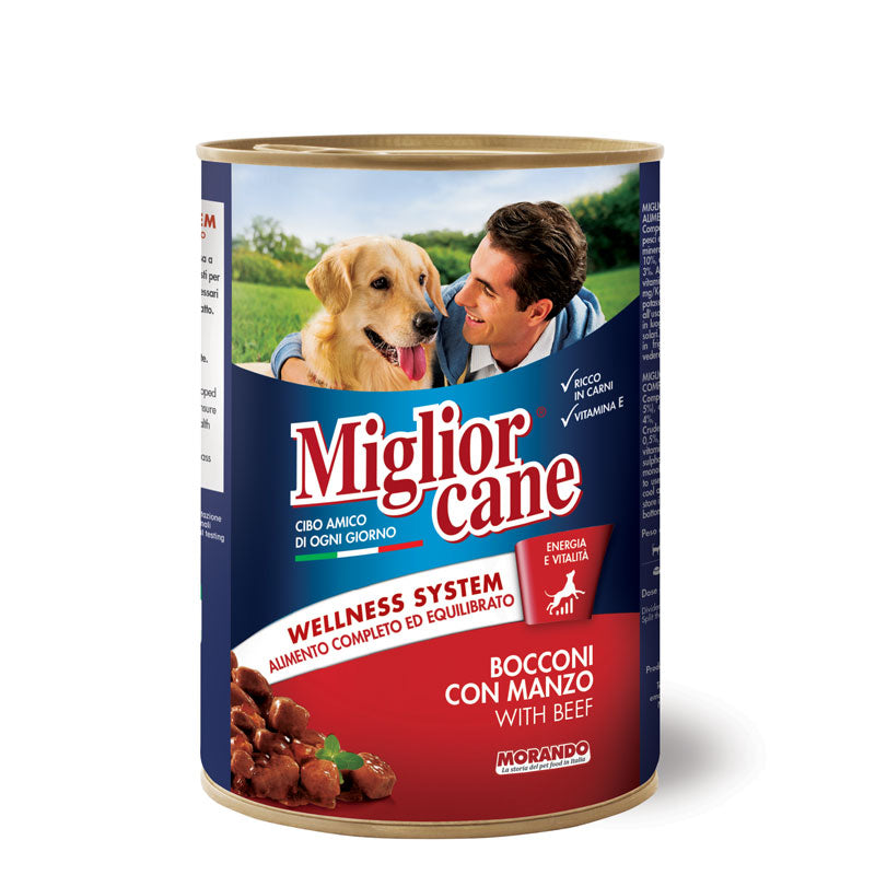 Miglior Cane For Dog with Beef 405g