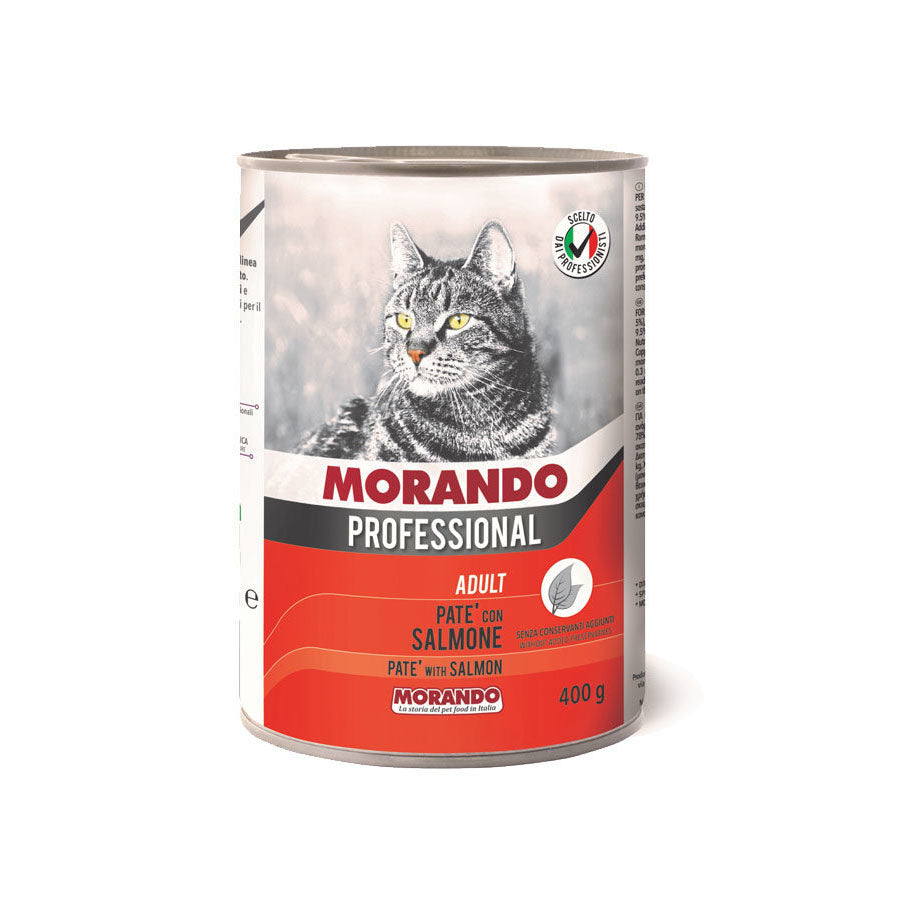 Morando cat pate Salmon 400g