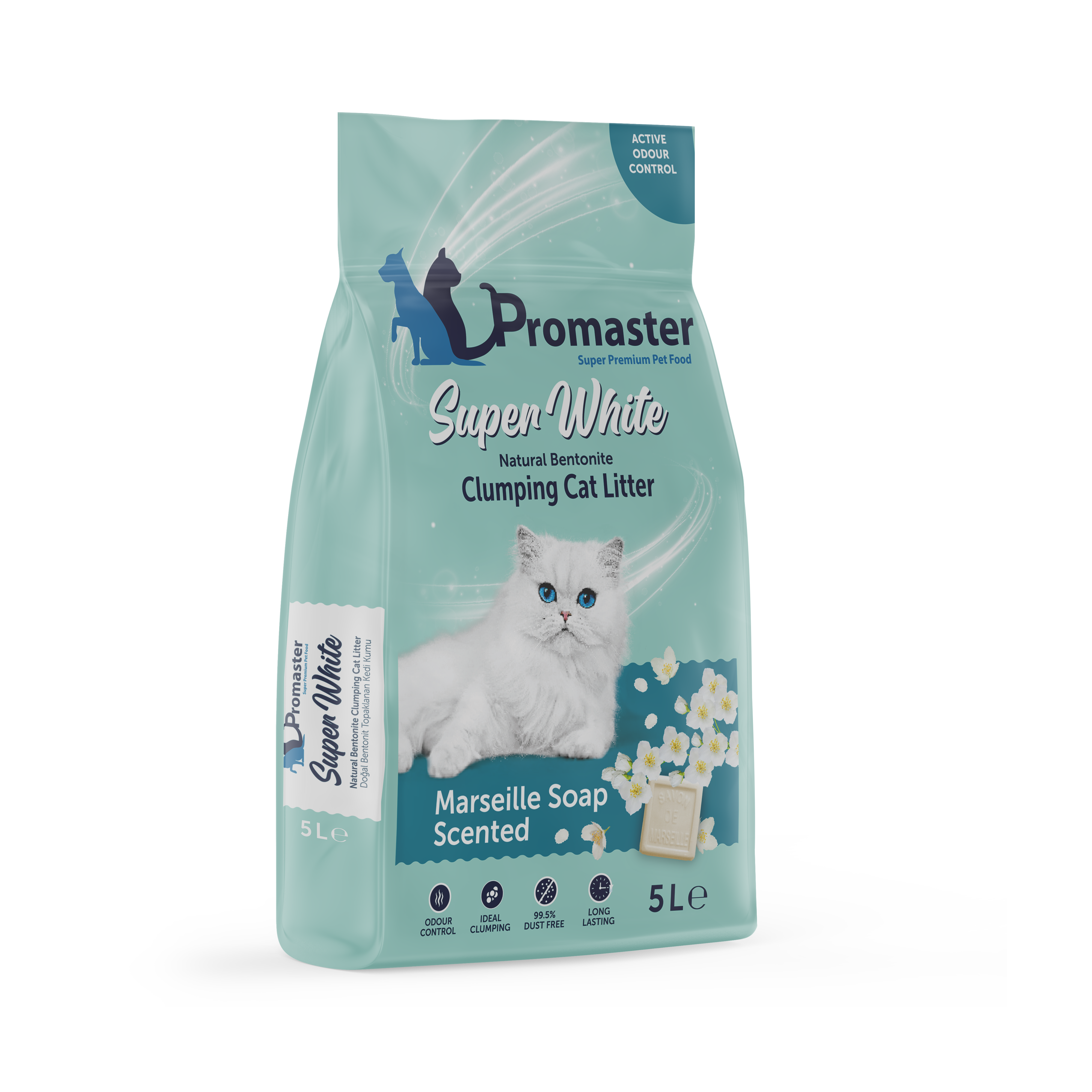 Promaster - Marseille Soap Scented Clumping Cat Litter 5L