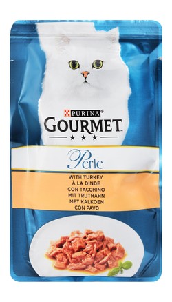 Purina Gourmet Perle with Turkey 85g