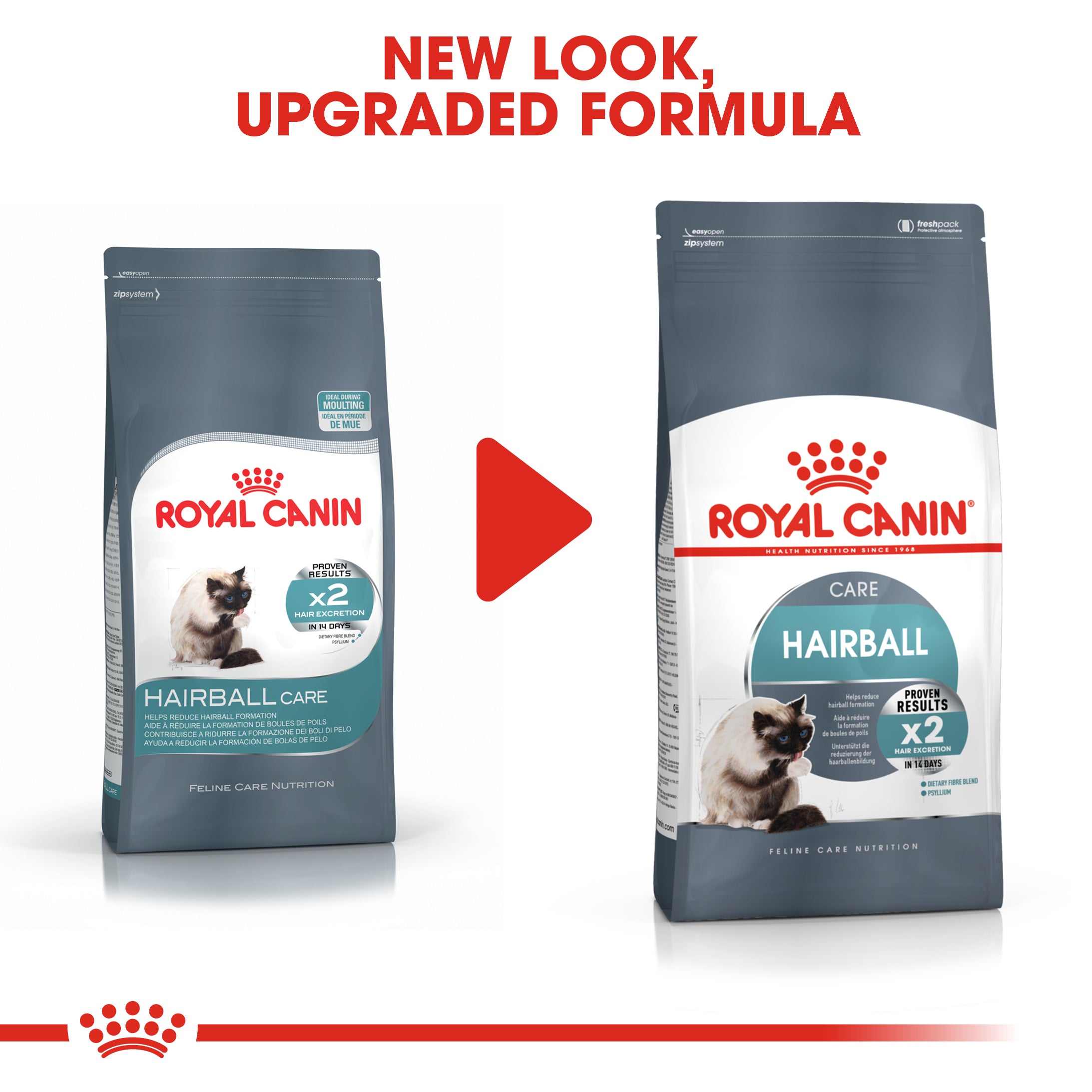 Royal Canin Hairball care 400G Dry food for adult cats helps red