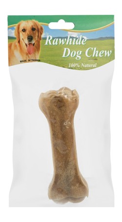 Rawhide Dog Chew Bone-Compressed m.  FY-88602