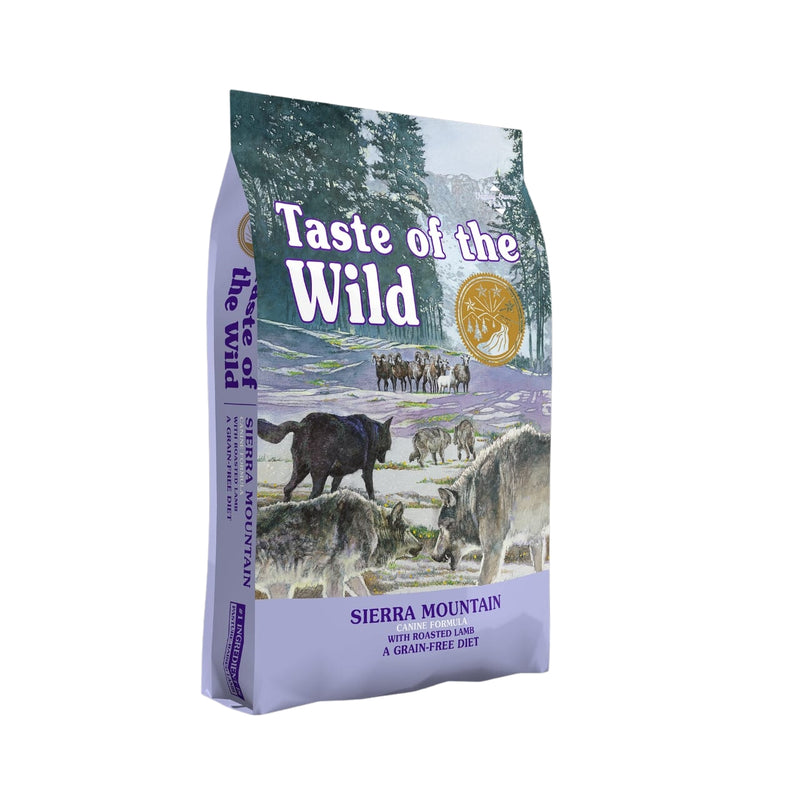 Taste of the Wild - Sierra Mountain Canine Recipe with Roasted Lamb 12.2kg