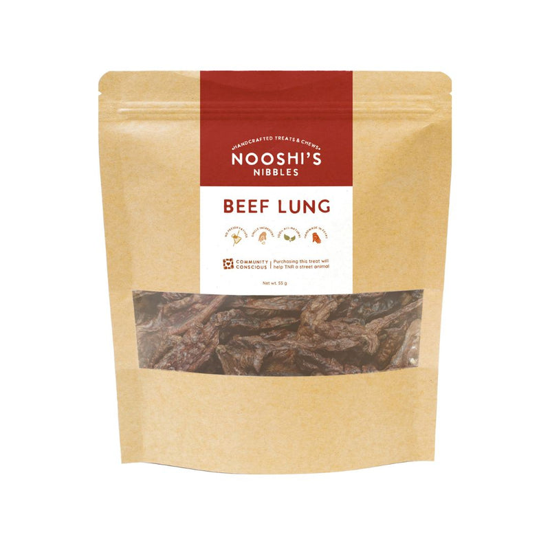Nooshi's Nibbles-beef Lung 55GM