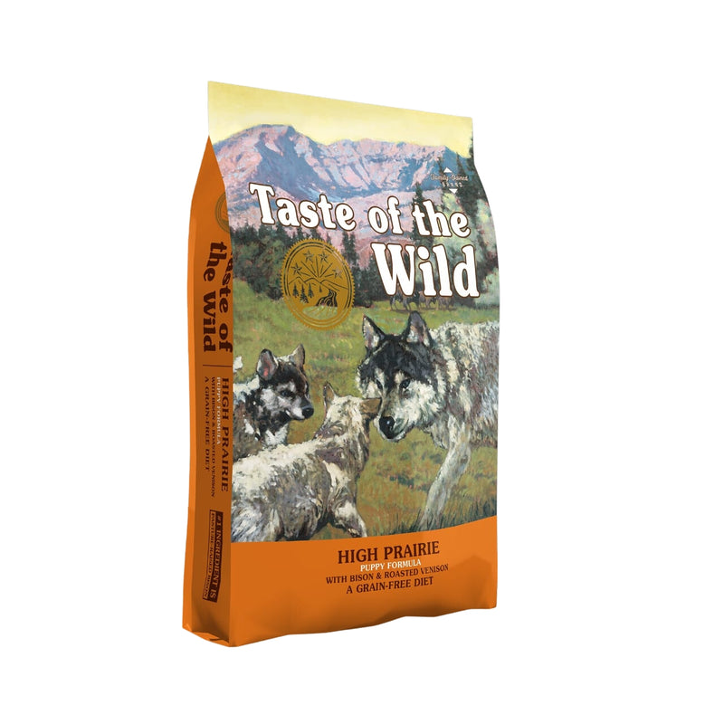 Taste of the Wild - High Prairie Puppy Formula with Bison & Roasted Venison 12.2kg