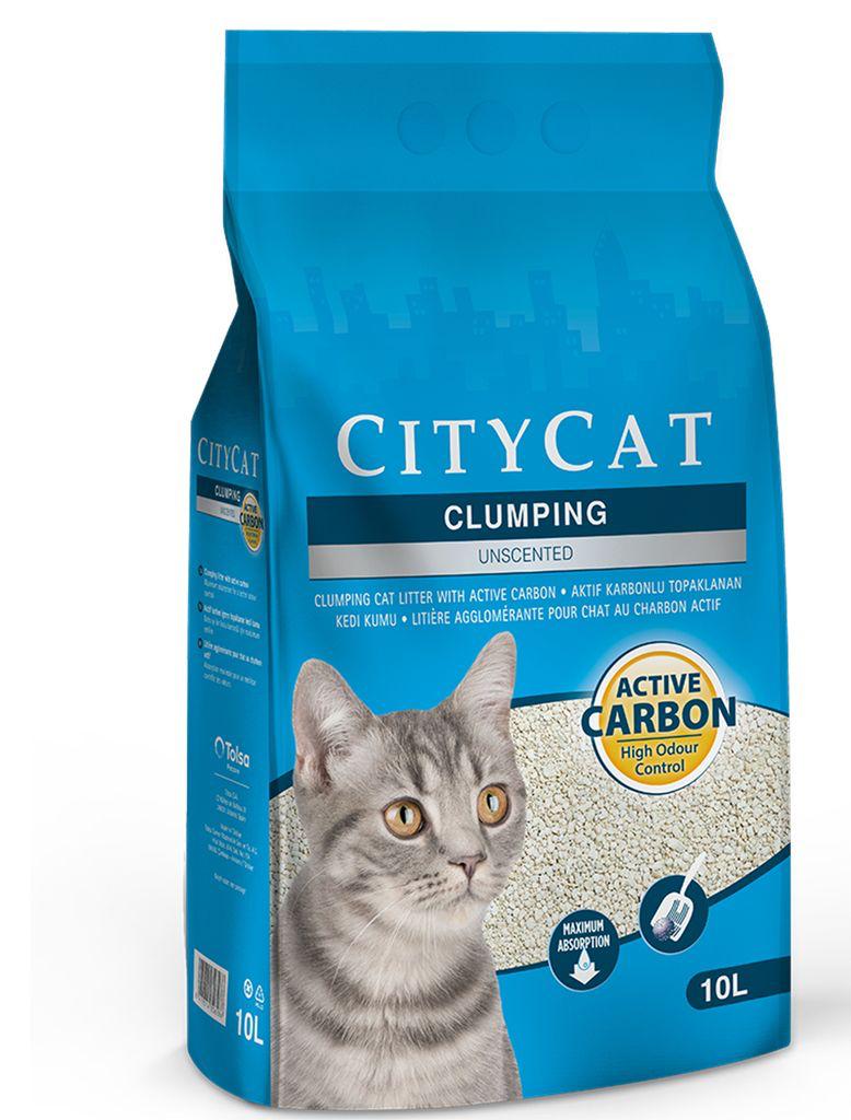 City Cat Litter Active Carbon 10L