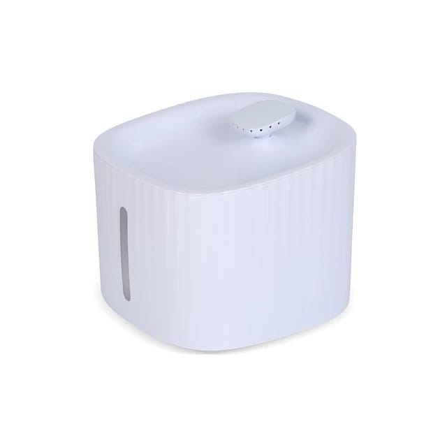 Automatic water feeder Size: 195*195*152MM Material: PP Color:white Lighted models