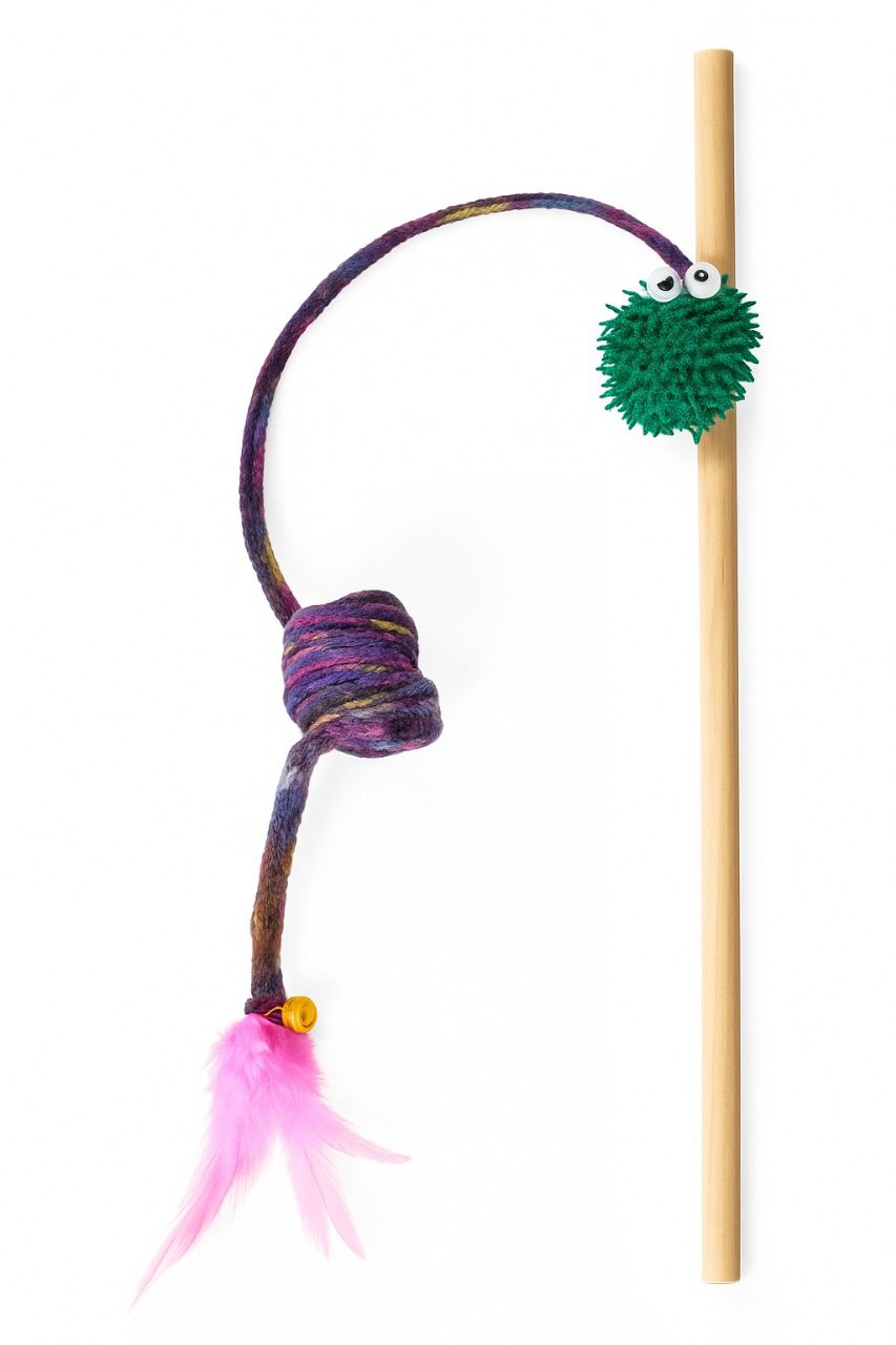 Naomi Cat Toy Green Hock We-308