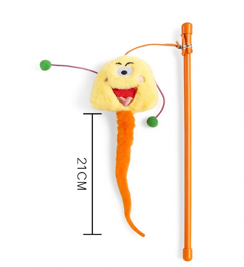 Naomi Cat Toy With Hock  Orange