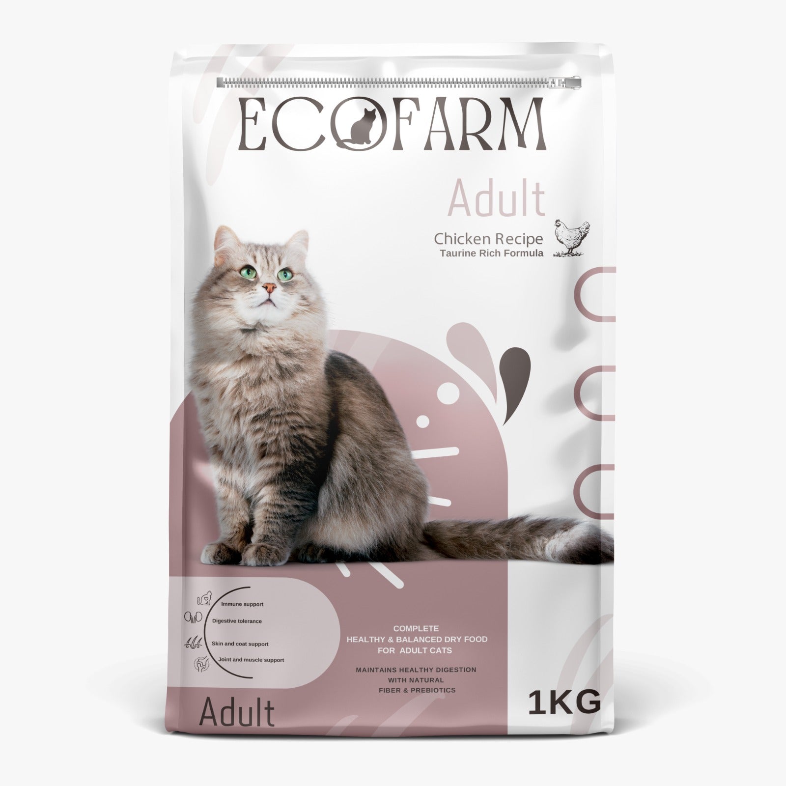 ECOFARM For Adult Cat 1kg