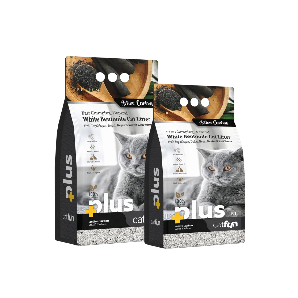 Catfun Plus CatLitter Active Carbon 5L