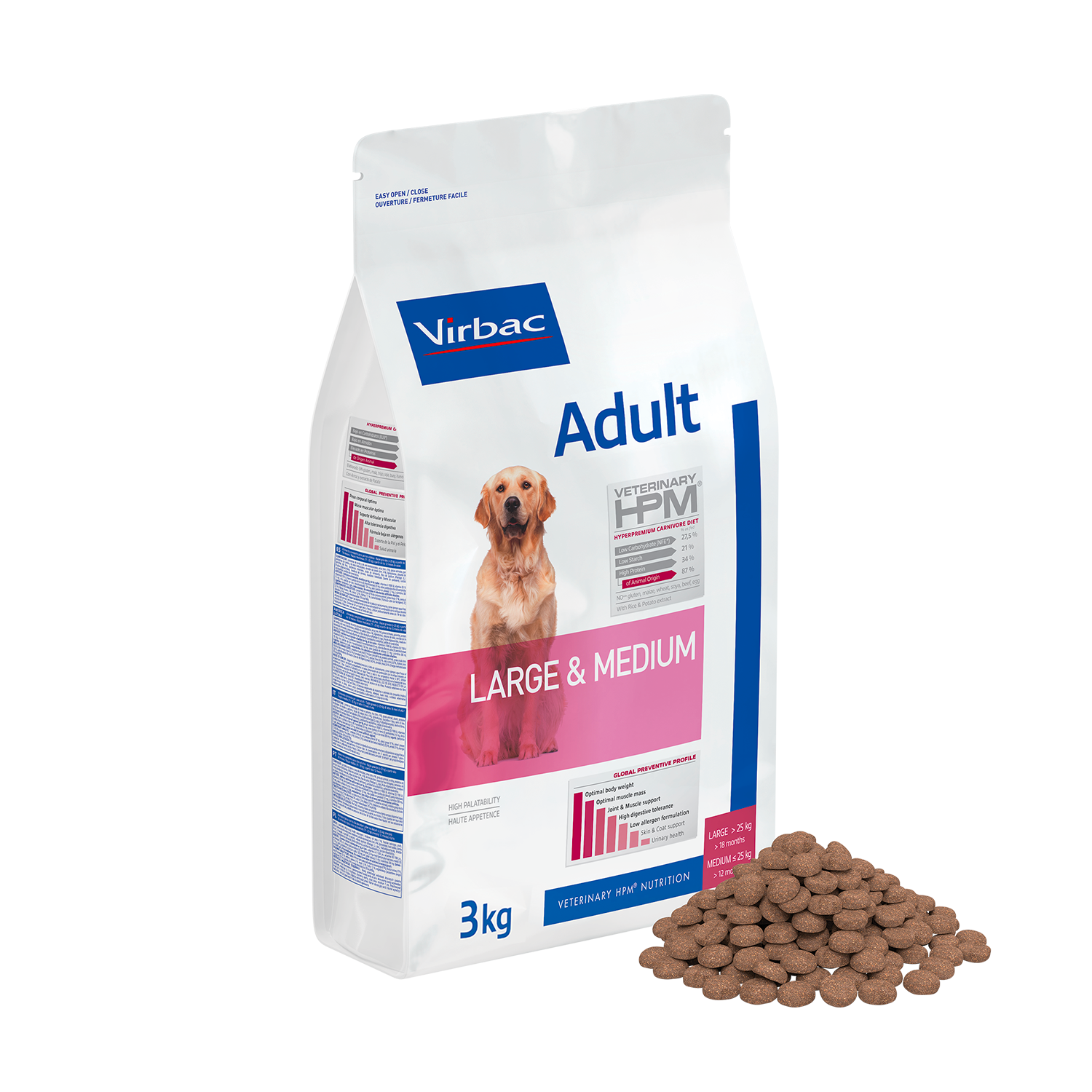 Virbac adult large &medium 3kg