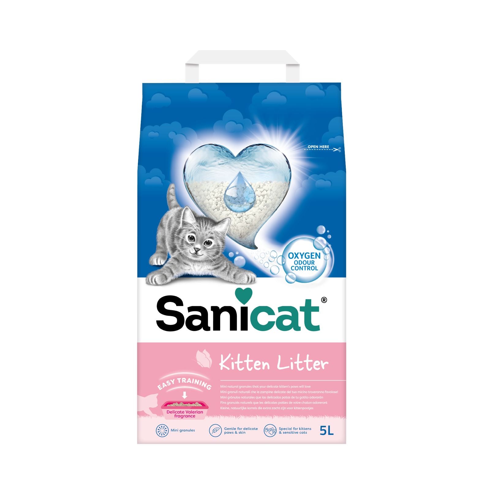 SANICAT 0 KITTEN LITTER 5 L